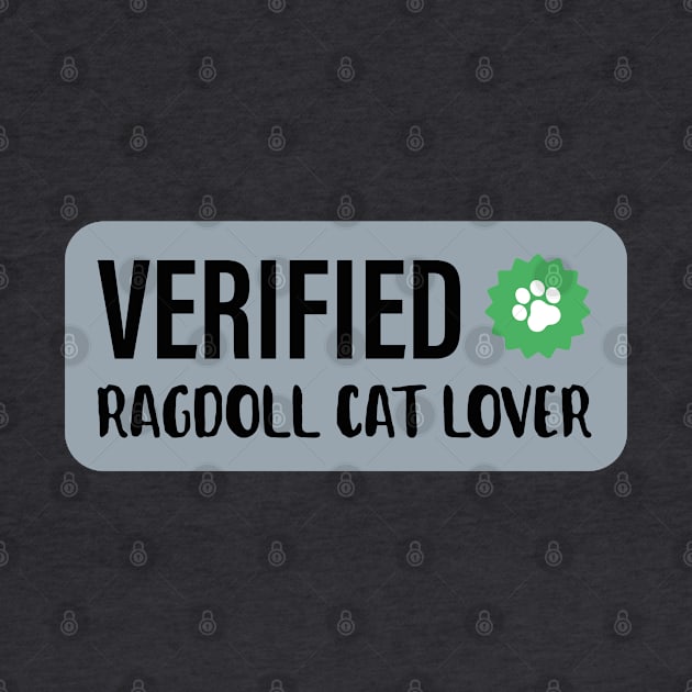 Verified Ragdoll Cat | Gift Ideas | Blue Kittens Check by Fluffy-Vectors